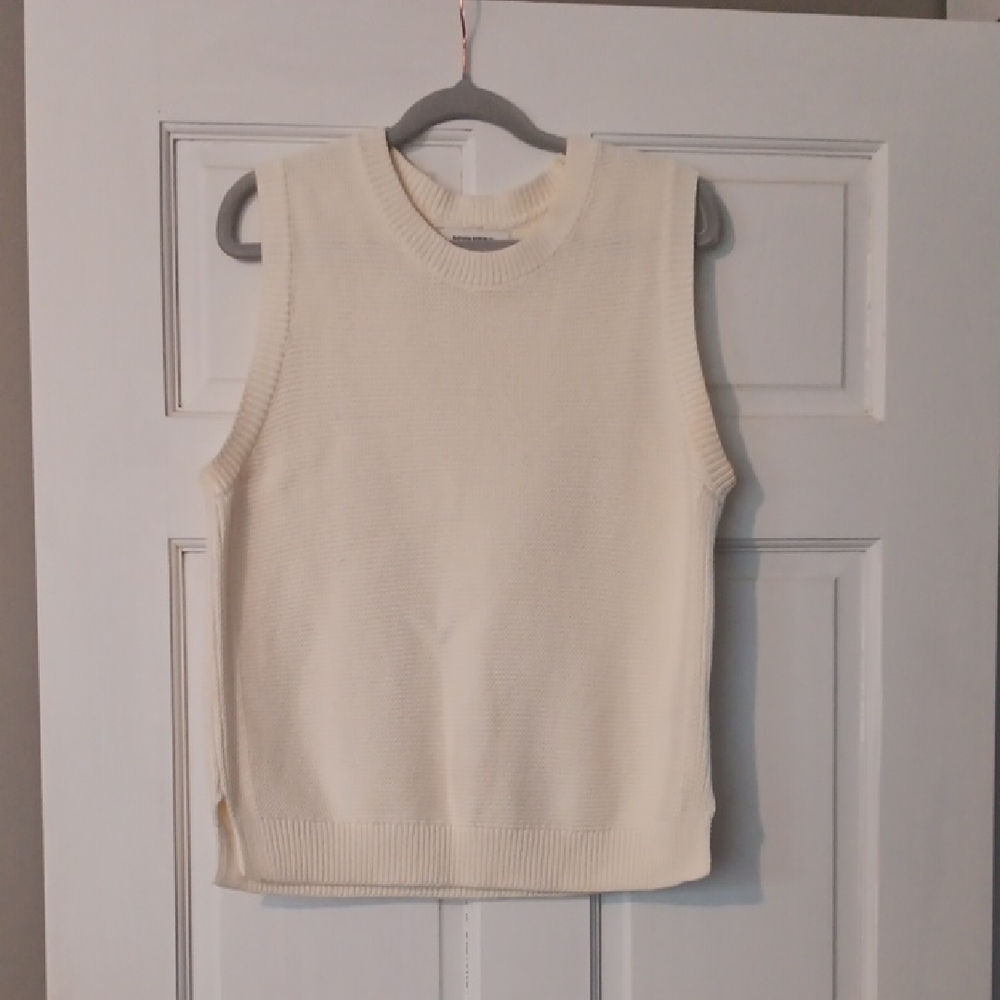 Banana Republic Ivory Knit Top
